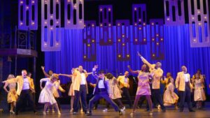 The COMPANY of Musical Theatre West's Production of "Memphis."